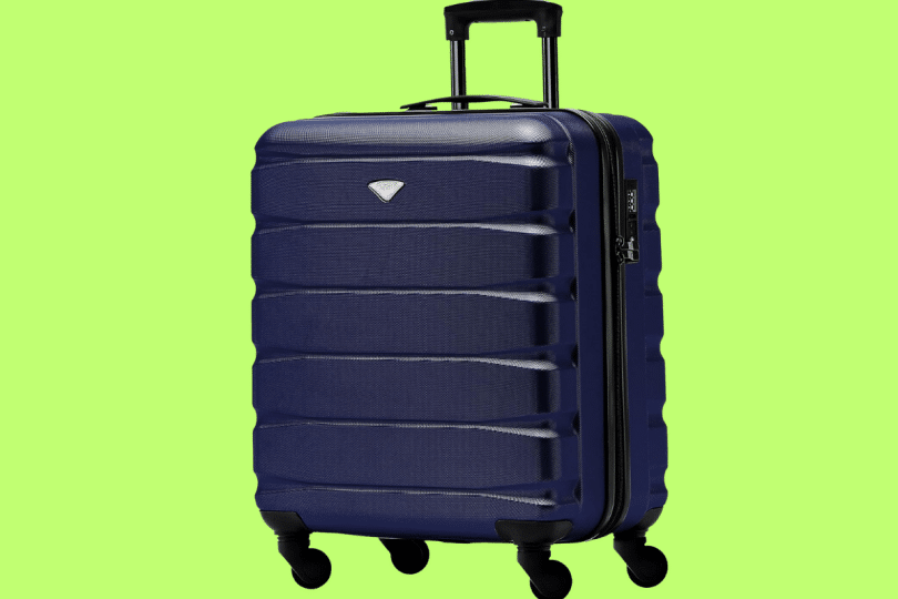 Valise Polycarbonate XL 100L Travely - Coque Rigide Avec Roues Et Serrure TSA