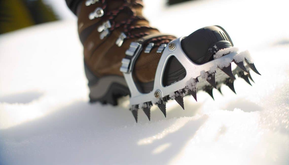 Meilleurs crampons hiver 2023 : notre top 5 dévoilé